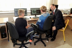 Otwarcie nowej pracowni komputerowej