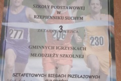 Sztafetowe biegi przełajowe chłopców