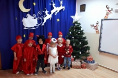 Wizyta Świętego Mikołaja w przedszkolu