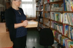 Wizyta w szkolnej bibliotece