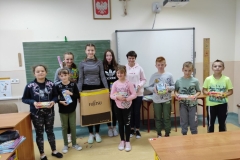 Zbiórka przyborów szkolnych dla nowo otwartego przedszkola w Kobylance